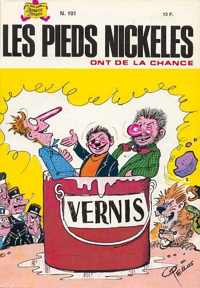 Pieds Nickelés ont de la chance (Les) - Série Pieds Nickelés (Les) par Roland De Montaubert et René Pellos - Couverture