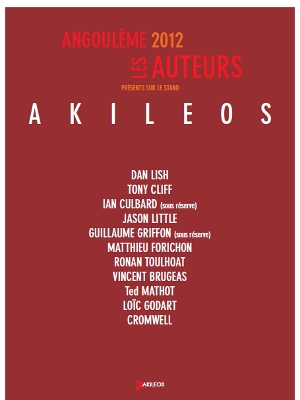 Angoulême 2012 : Les auteurs Akileos répondent présent !