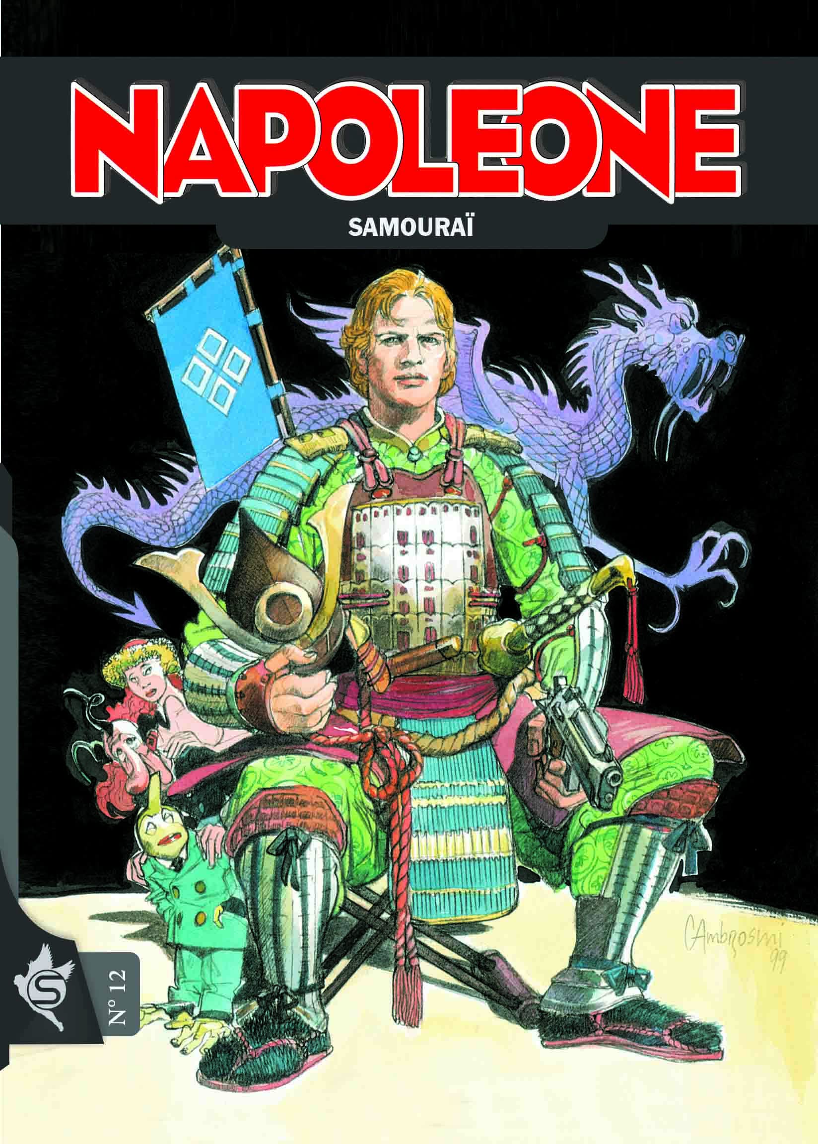 Samouraï - Série Napoleone par Diego Cajelli et Pasquale Del Vecchio - Couverture