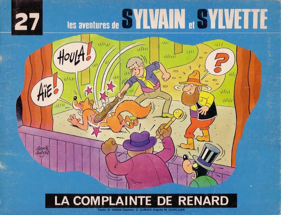 Complainte de Renard (La) - Série Sylvain et Sylvette par Robert Génin et Claude Dubois - Couverture