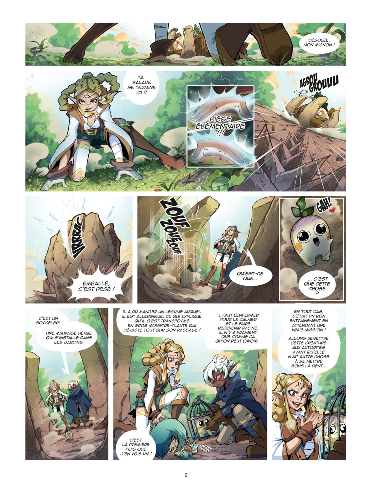 Shyska et la source élémentaire - Extrait 1