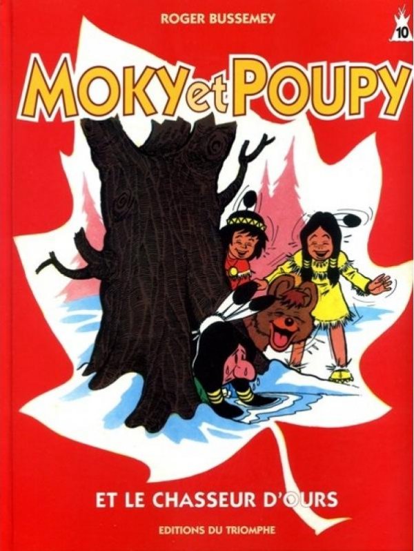Moky et poupy et le chasseur d'ours