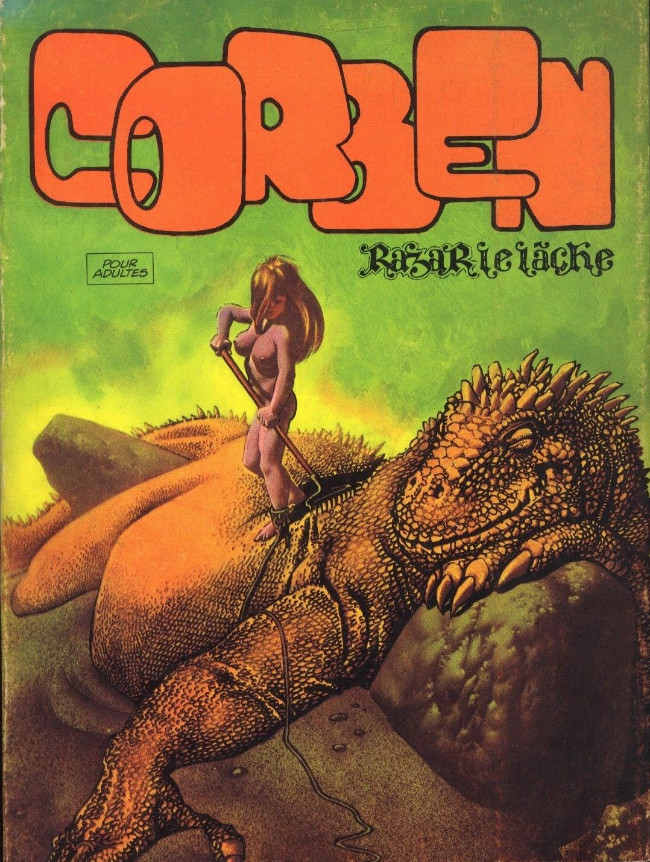 Razar le lâche par Richard Corben - Couverture