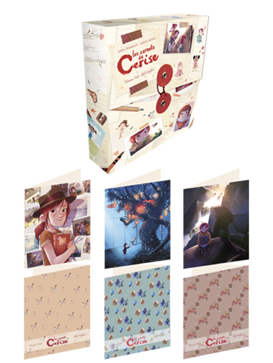 Carnets de Cerise - Set de 12 Cartes + enveloppes