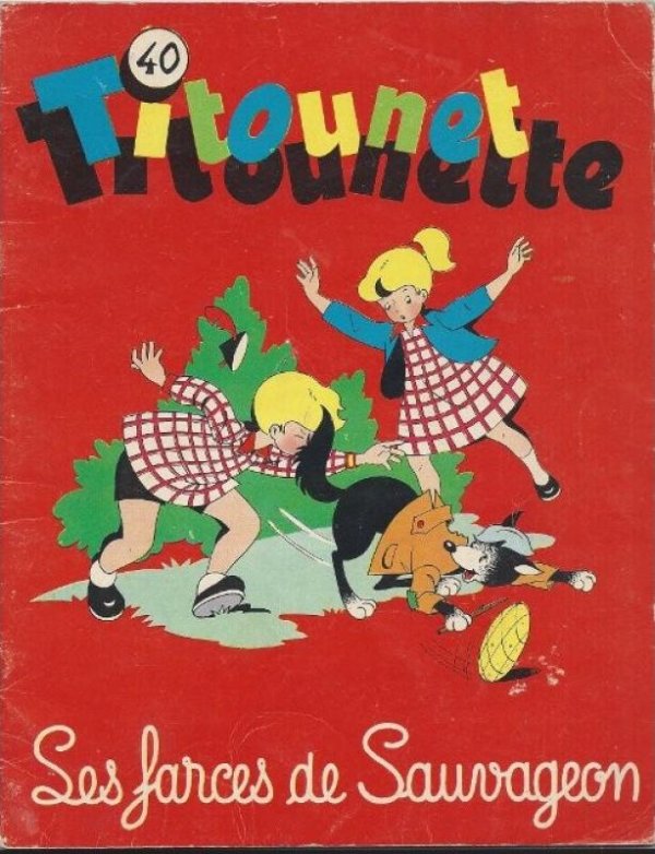 Farces de Sauvageon (Les) - Série Titounet et Titounette par Marie-Mad Bourdin - Couverture
