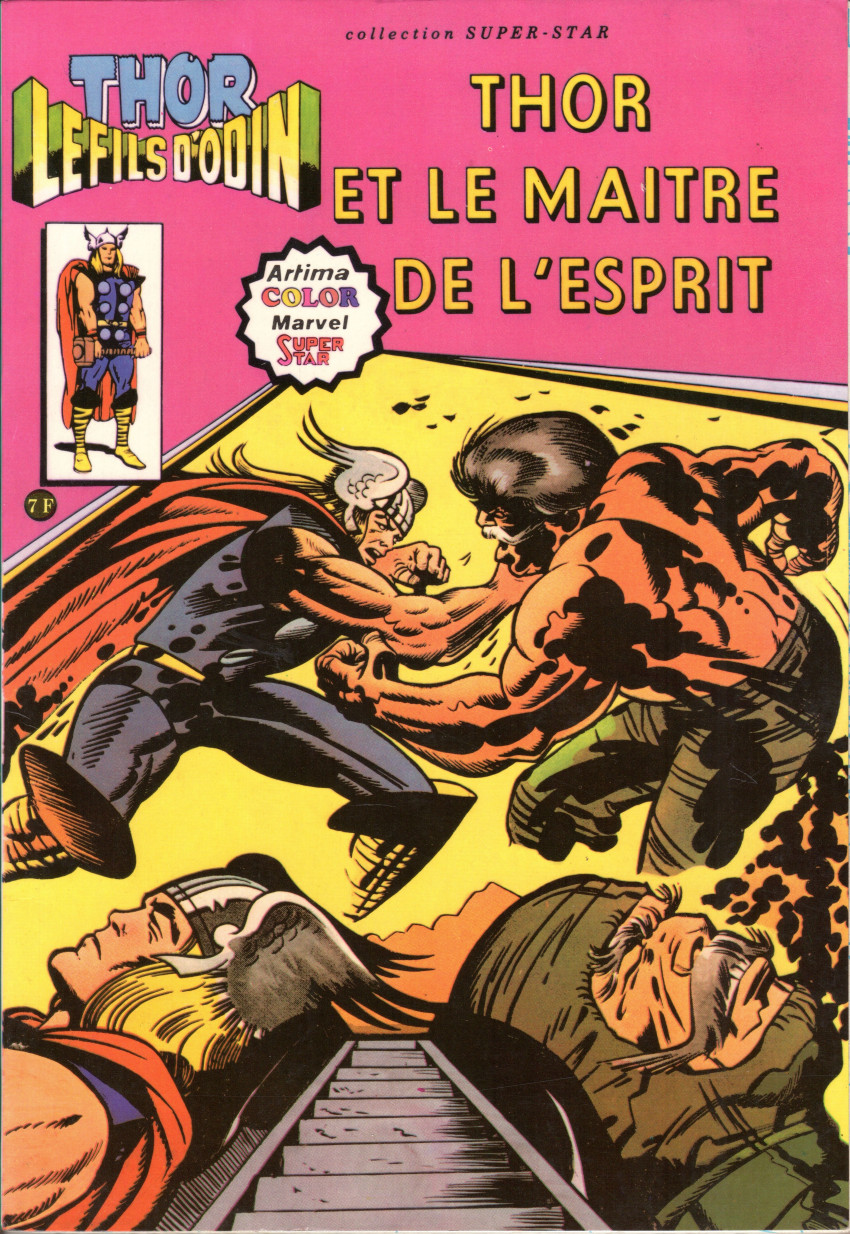 Thor et le Maître de l'Esprit - Série Thor le fils d'Odin par Stan Lee, Bill Everett et Jack Kirby - Couverture