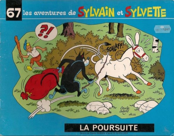 Poursuite (La) - Série Sylvain et Sylvette par Claude Dubois - Couverture