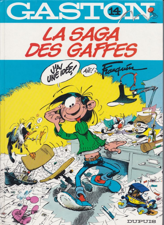 Saga des gaffes (La) - Série Gaston (série classique) - 9782800109558