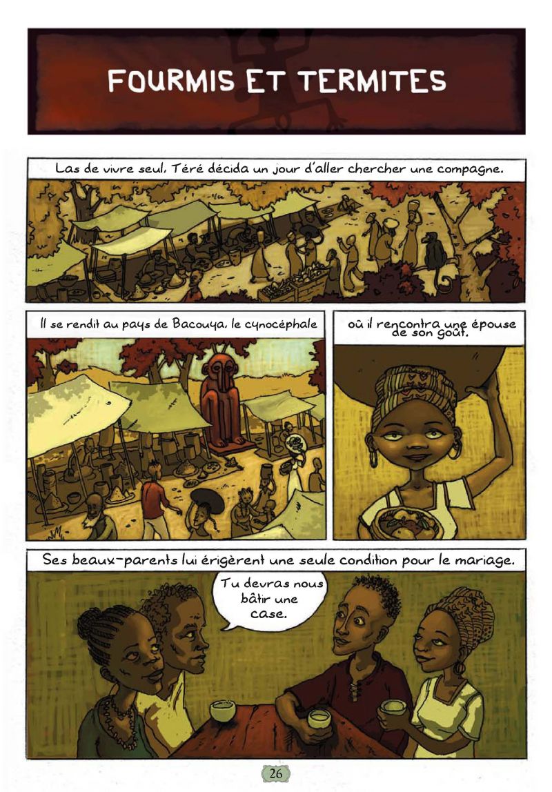 Contes africains en BD - Extrait 1
