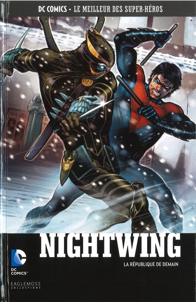 Nightwing - La République de Demain - Série DC Comics - Le Meilleur des Super-Héros (Eaglemoss) par Kyle Higgins, Raul Fernandez et Eddy Barrows - Couverture