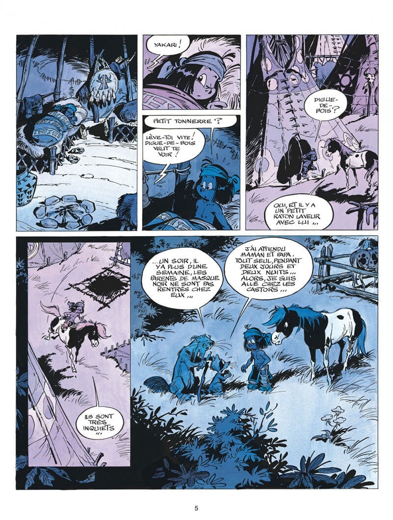 Yakari et le grizzly - Extrait 1