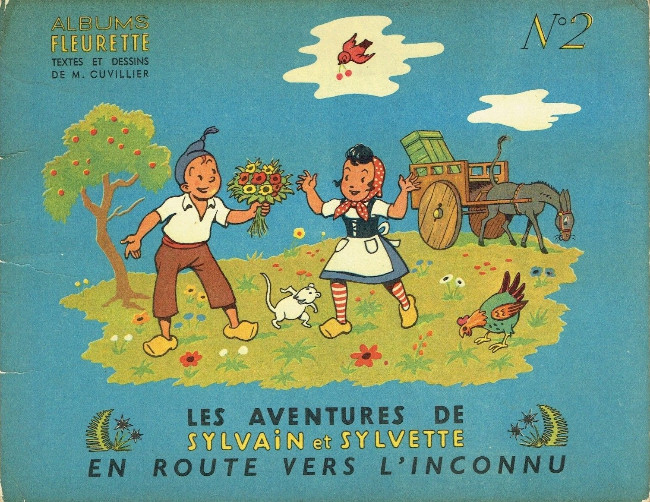 En route vers l'inconnu - Série Sylvain et Sylvette (Triomphe)