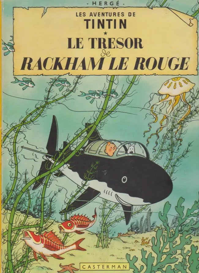 Trésor de Rackham le rouge (Le) - Série Tintin (Les aventures de)