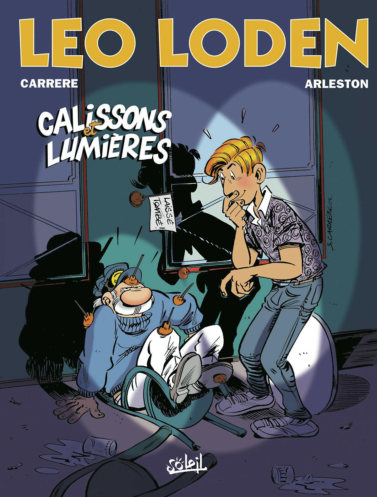 Calissons et lumières - Série Léo Loden par Christophe Arleston et Serge Carrère - Couverture
