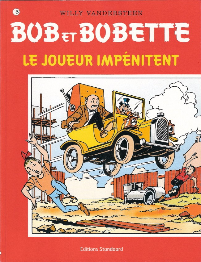 Joueur impénitent (Le) - Série Bob et Bobette par Willy Vandersteen - Couverture