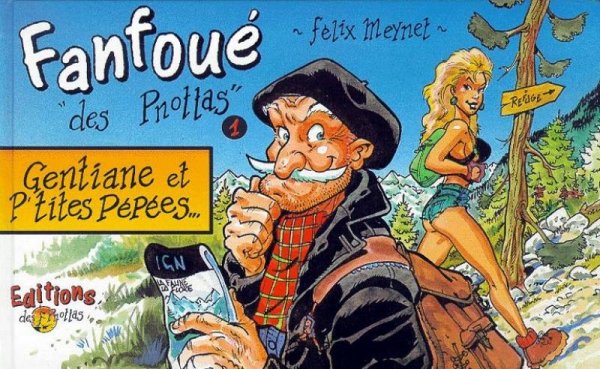 Gentiane et p'tites pépées - Série Fanfoué par Félix Meynet - Couverture