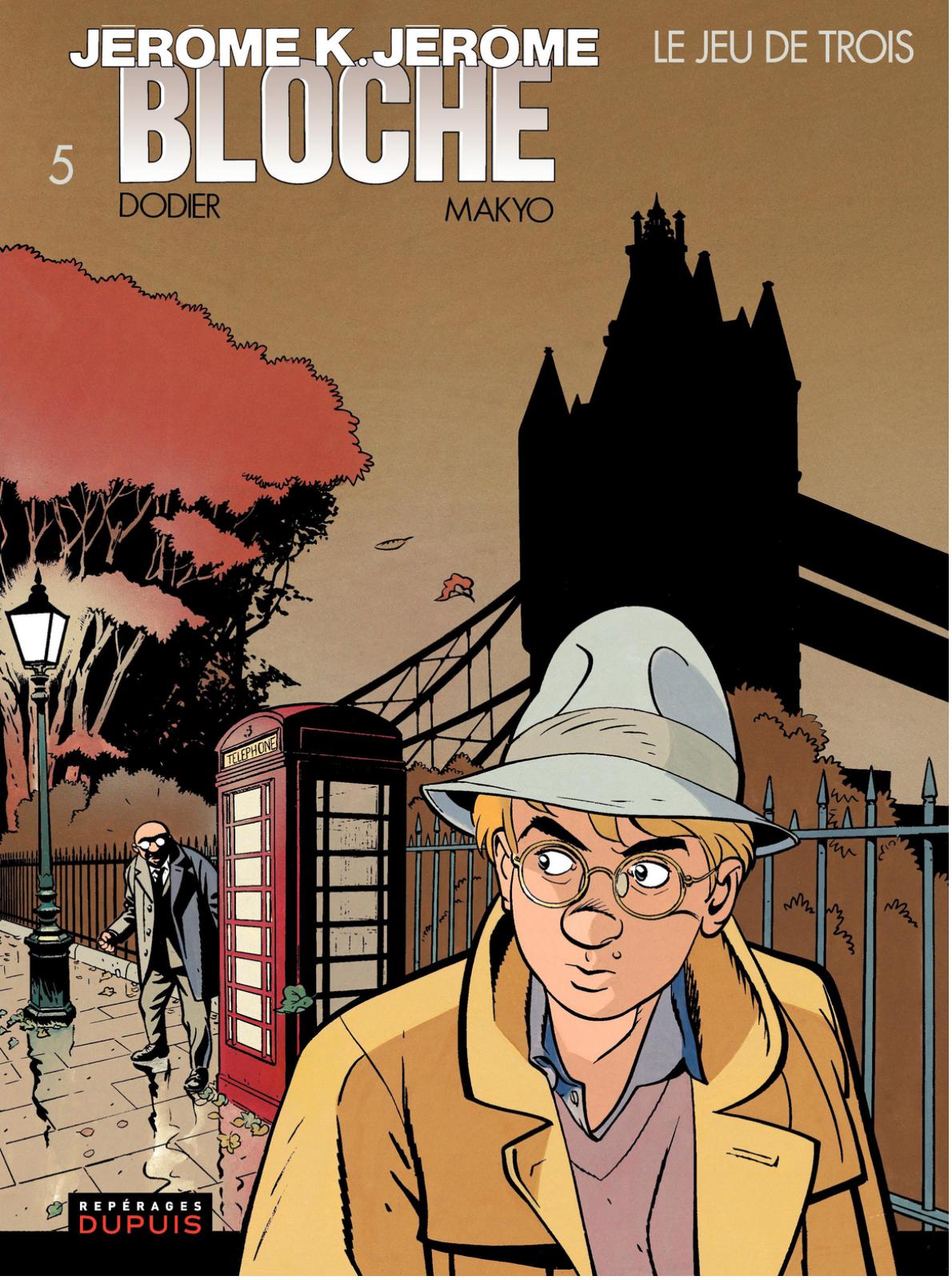 Jeu de trois (Le) - Série Jérôme K. Jérôme Bloche - 9782800125442