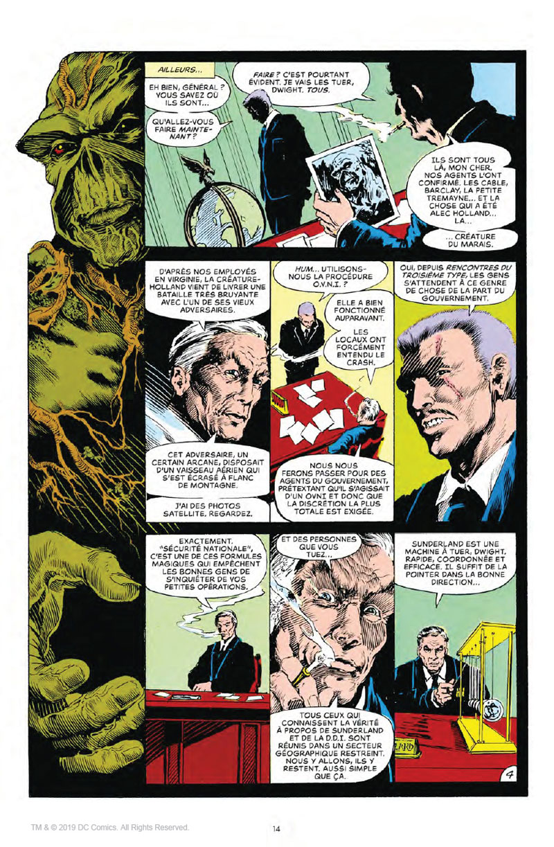 Alan Moore présente Swamp Thing 1 - Extrait 1