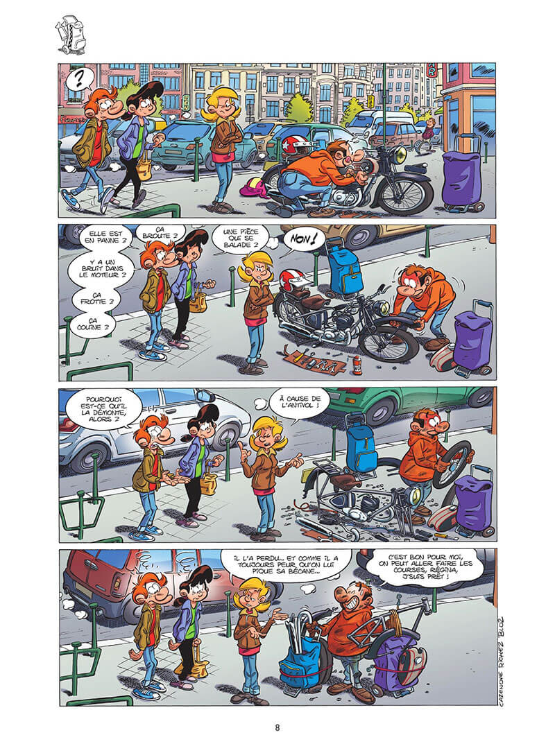 Fondus de moto (Les) 10 - Extrait 1