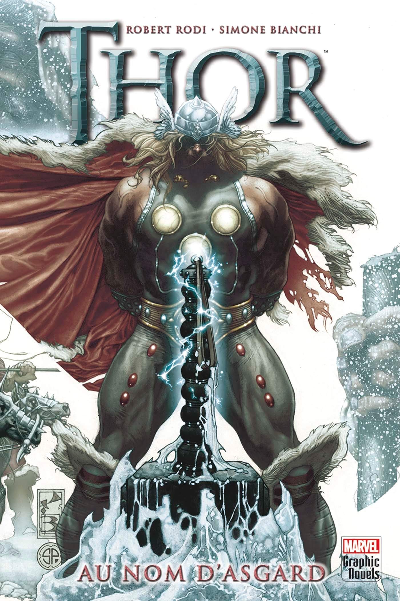 Nom d'Asgard (Au) - Série Thor par Robert Rodi et Simone Bianchi - Couverture