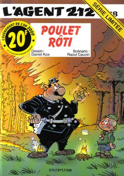 Poulet rôti - Série Agent 212 (L') - 9782800130521