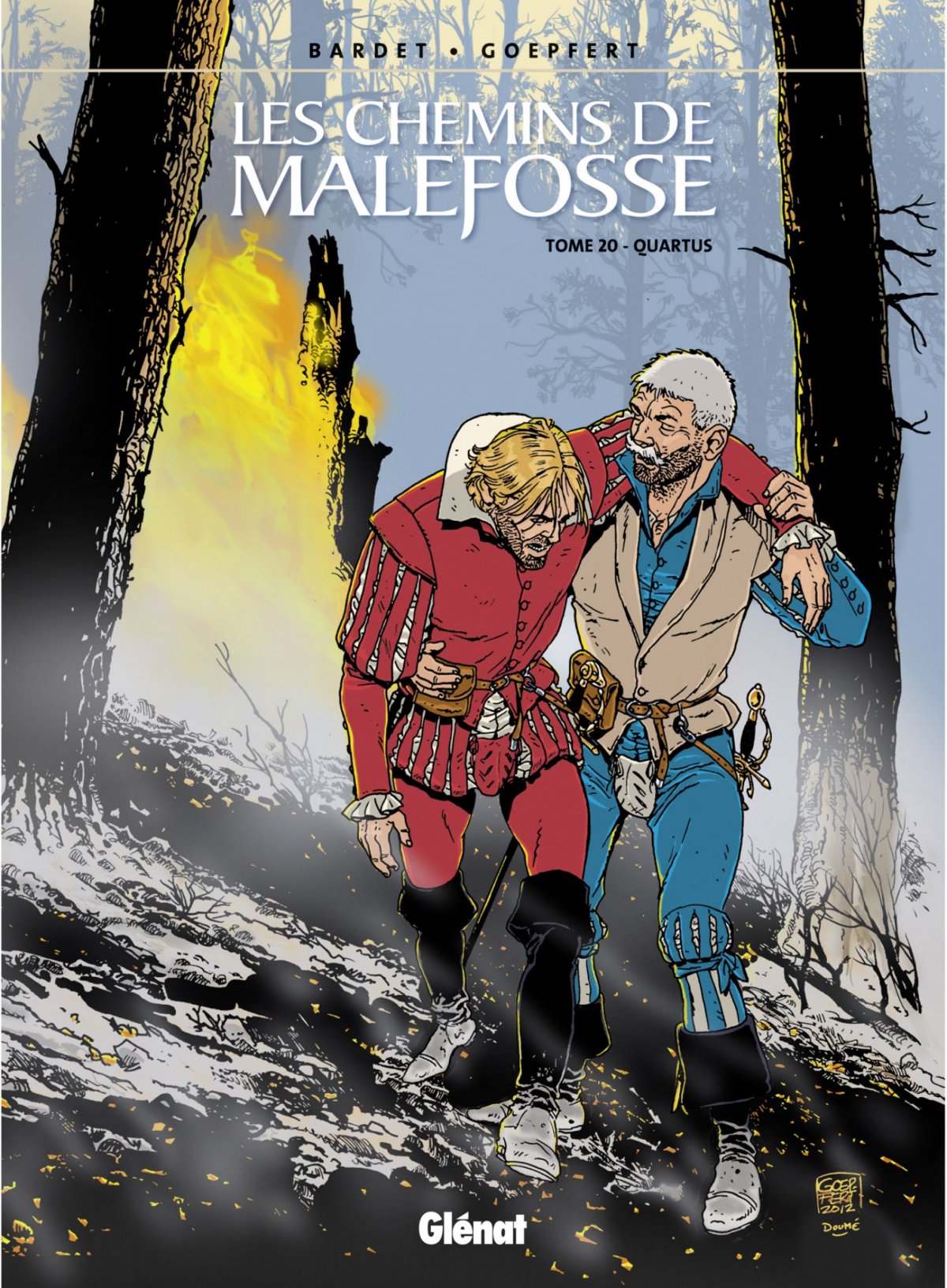 Quartus - Série Chemins de Malefosse (Les) par Daniel Bardet et Brice Goepfert - Couverture