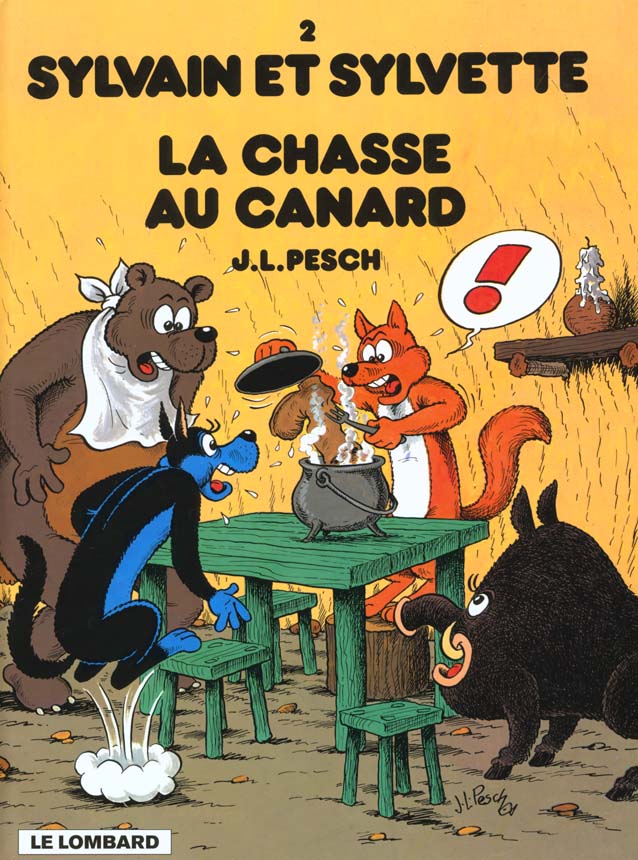 Chasse au canard (La) - Série Sylvain et Sylvette - 9782803610150