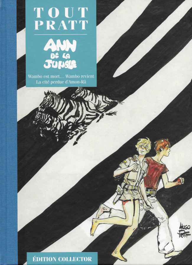 Ann de la Jungle - Wambo est mort.... Wambo revient - Série Tout Pratt par Hugo Pratt - Couverture