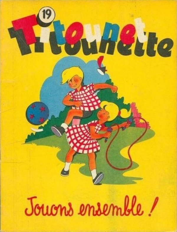 Jouons ensemble ! - Série Titounet et Titounette par Marie-Mad Bourdin - Couverture