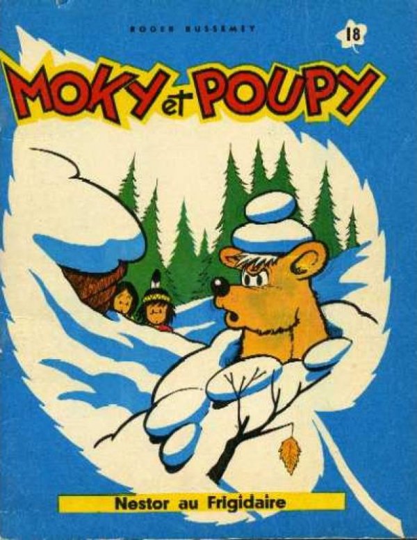 Nestor au frigidaire - Série Moky et Poupy par Roger Bussemey - Couverture