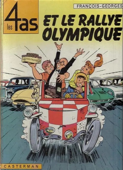 4 As et le rallye olympique (Les) - Série 4 As (Les)