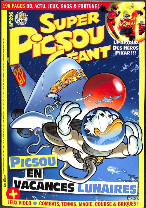 Picsou en vacances lunaires