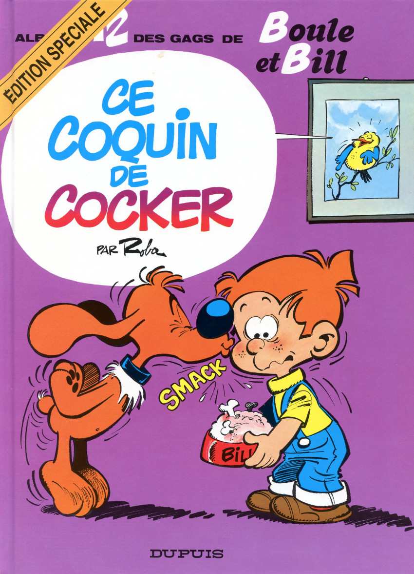 Coquin de cocker (Ce) - Série Boule & Bill - 9782800122373