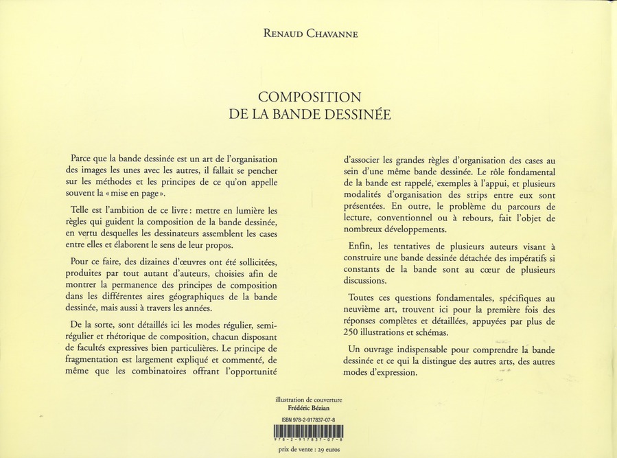 Composition de la bande dessinée - Extrait 1