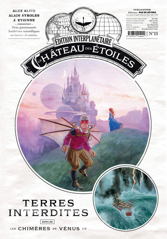 Terres interdites - Série Château des étoiles (Le) par Alex Alice - Couverture