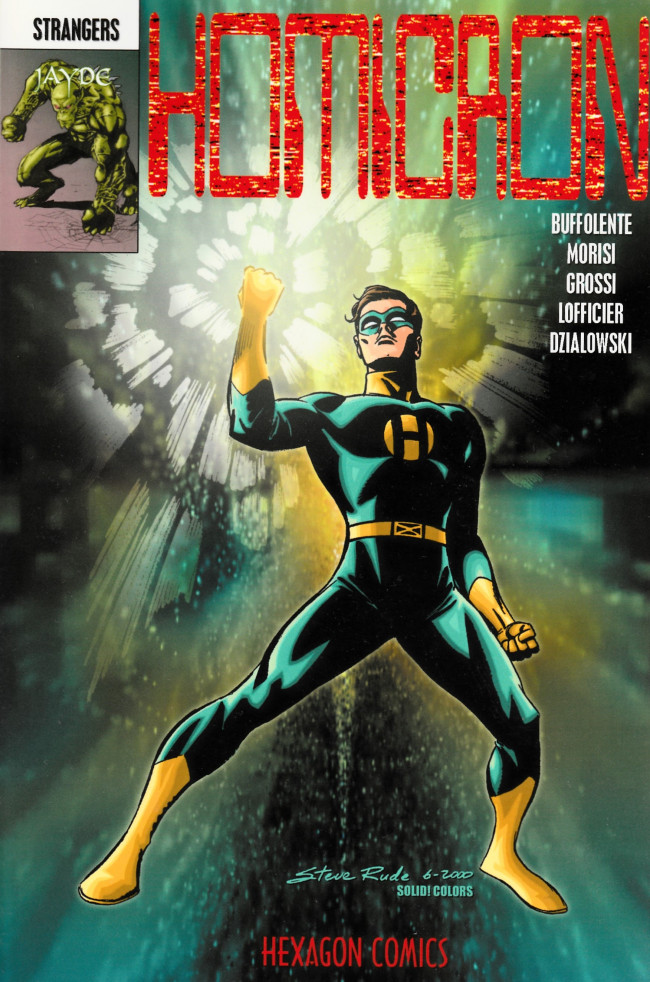 Homicron / Jayde - Série Strangers (Hexagon Classics) par Maurizio Torelli, Claude-Jacques Legrand, Jean-Marc Lofficier, Paolo Morisi, Lina Buffolente, Danilo / E. Grossi, Jean-Jacques Dzialowski et Jean-Marc Lainé - Couverture