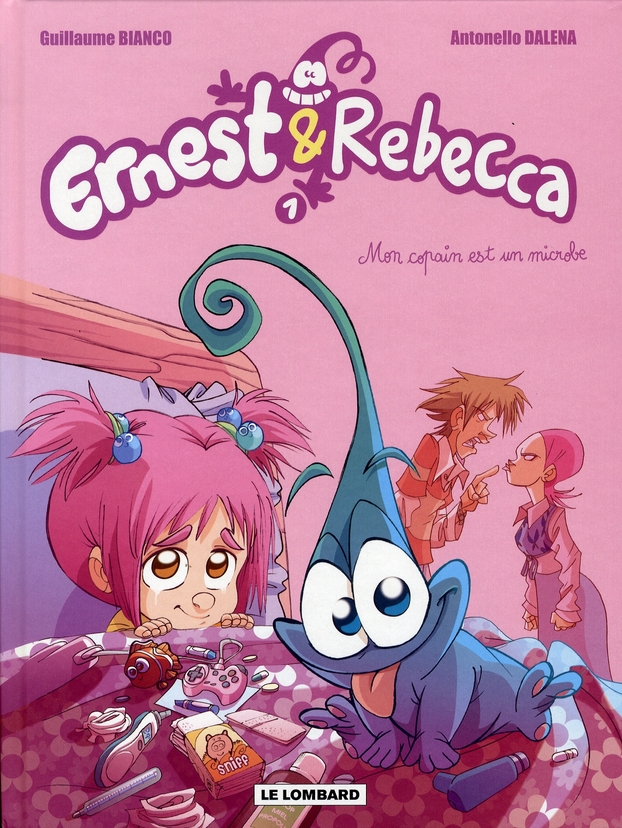 Copain est un microbe (Mon) - Série Ernest & Rebecca - 9782803623945