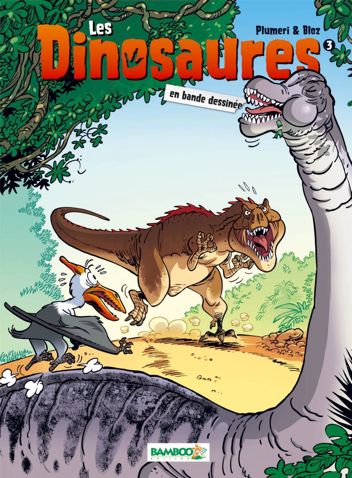 Dinosaures en BD (Les) 3 - Série Dinosaures en BD (Les) - 9782818922040
