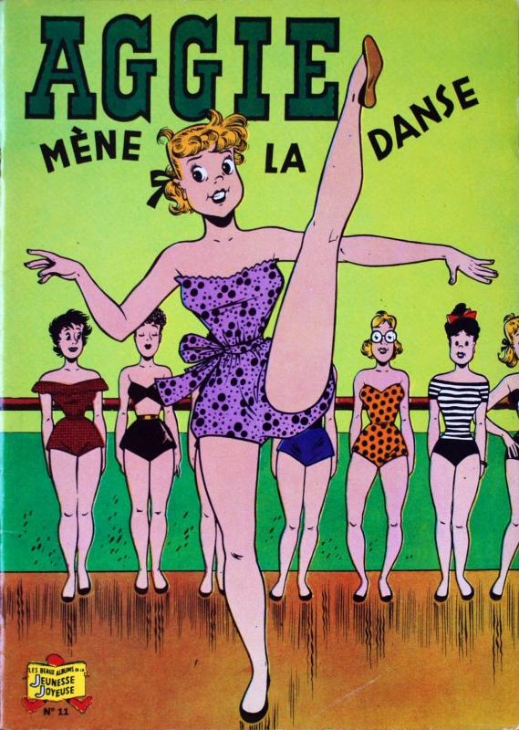 Aggie mène la danse - Série Aggie par Hal Rasmusson - Couverture