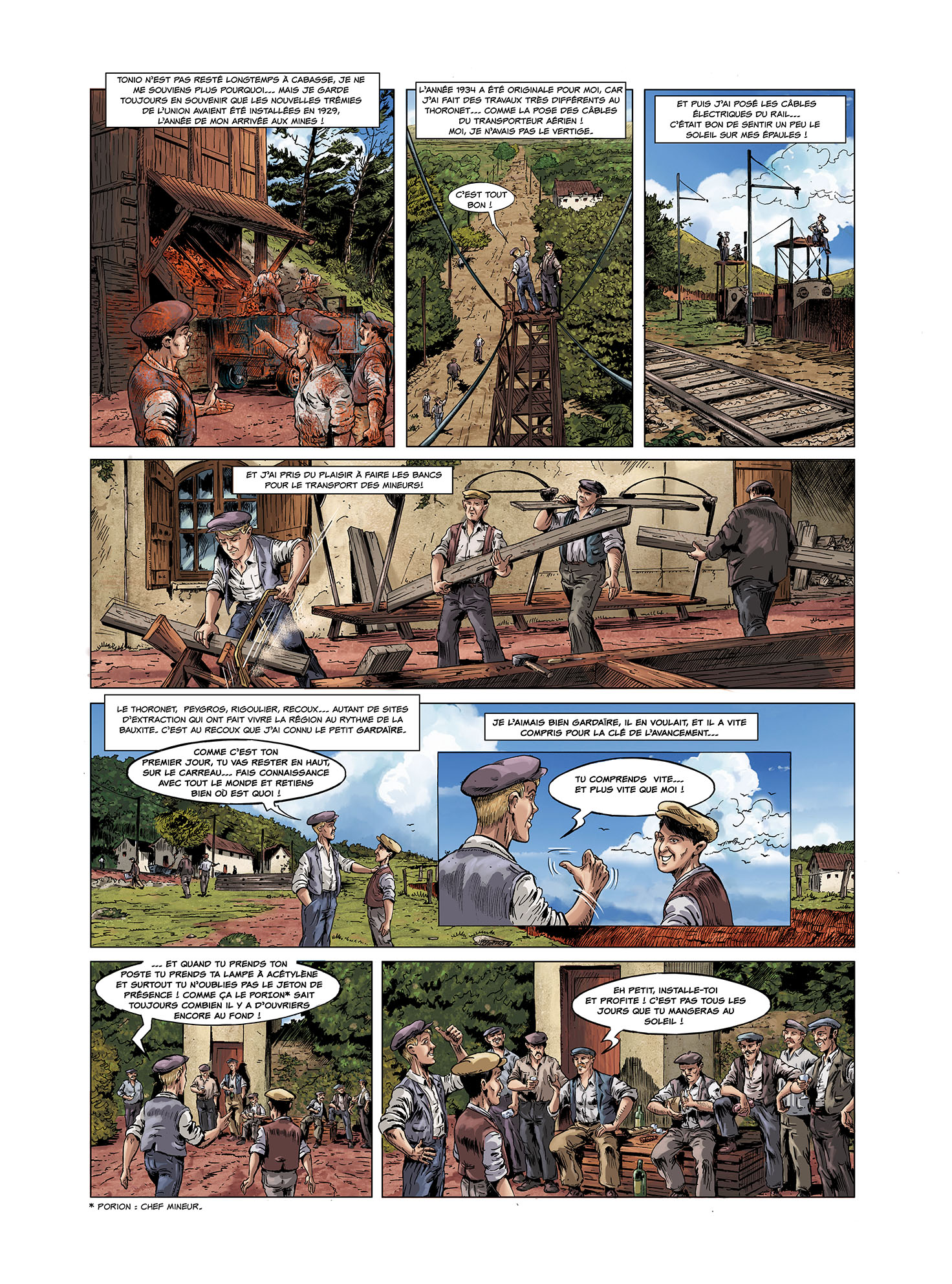Gueules rouges - Enfant de la mine - Extrait 1