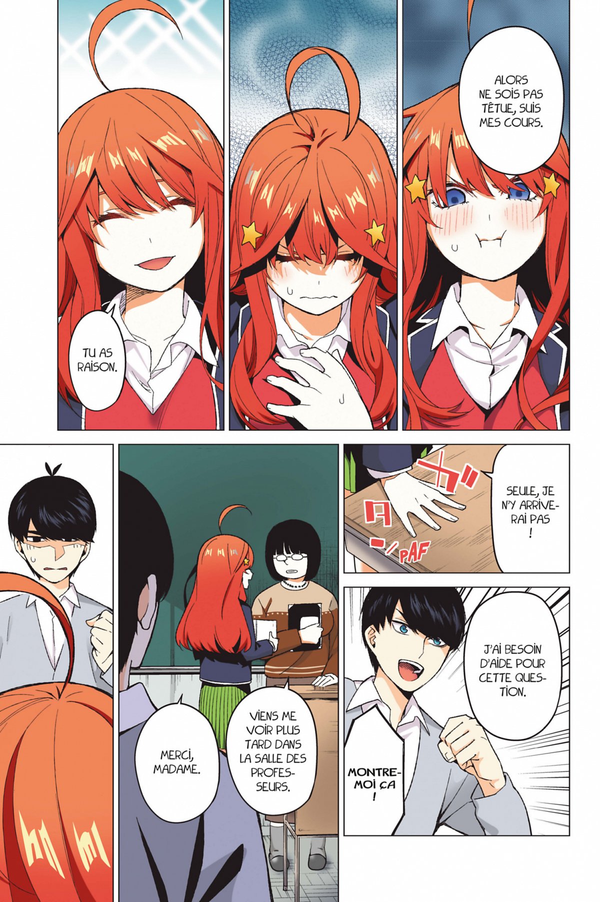 Quintessential Quintuplets Edition couleur (The) 3 - Extrait 1