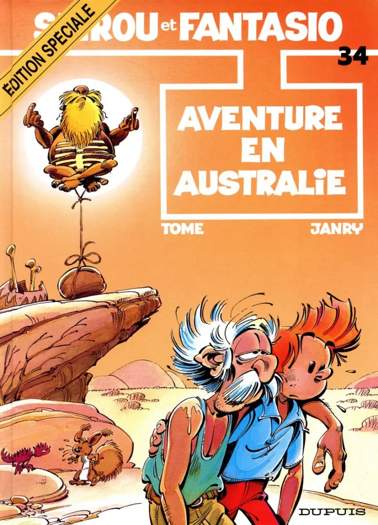 Aventure en Australie - Série Spirou et Fantasio