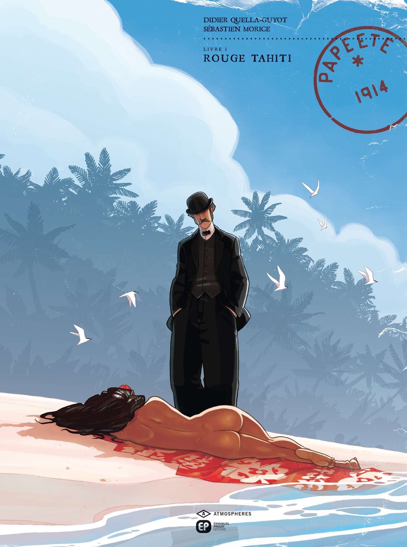 Rouge Tahiti - Série Papeete 1914 - 9782848103587