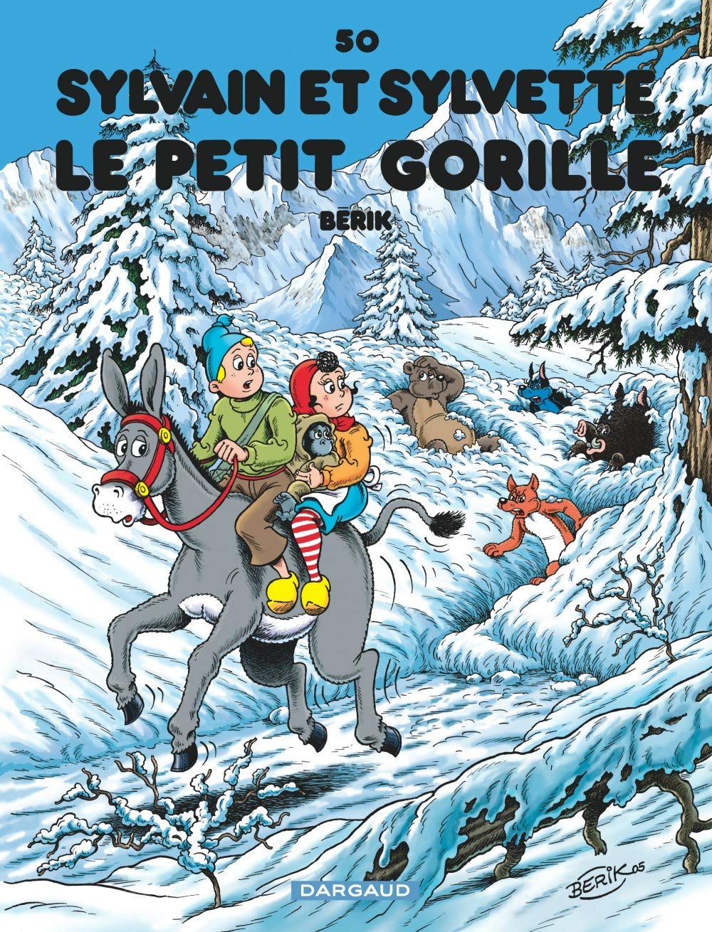 Petit Gorille (Le) - Série Sylvain et Sylvette par Frédéric Bergèse / Bérik - Couverture