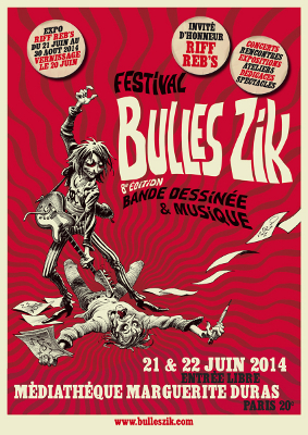 Riff Reb's invité d'honneur du festival Bulles Zik 2014