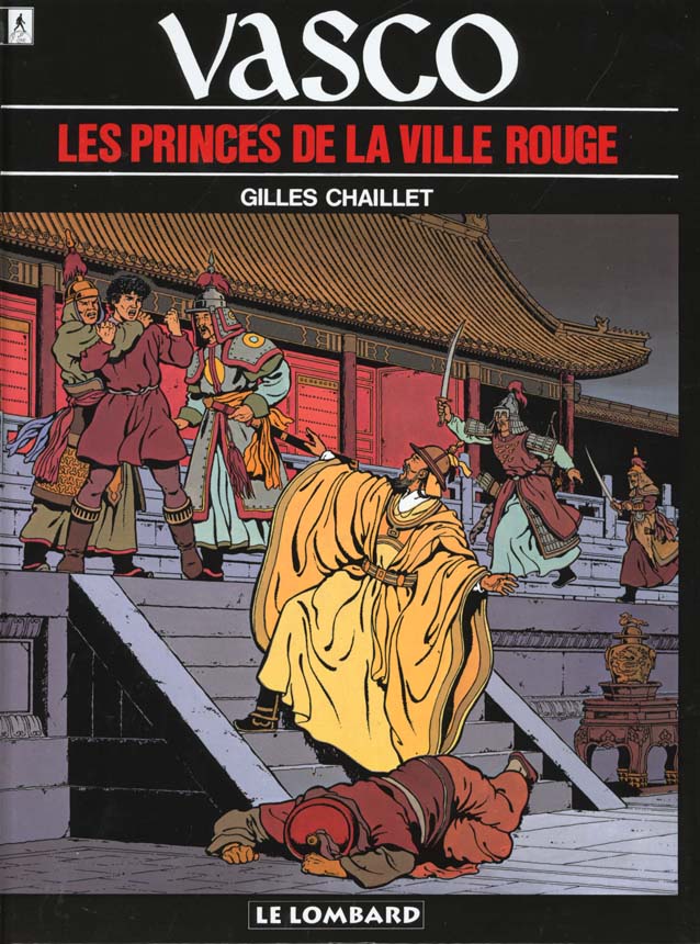 Princes de la ville rouge (Les) - Série Vasco par Gilles Chaillet - Couverture