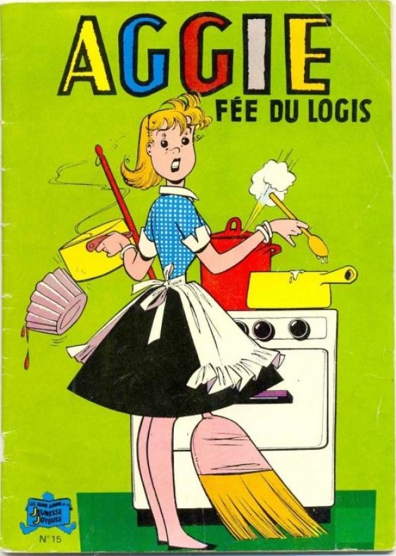 Aggie fée du logis - Série Aggie par Paulette Blonay et Al. G. - Couverture