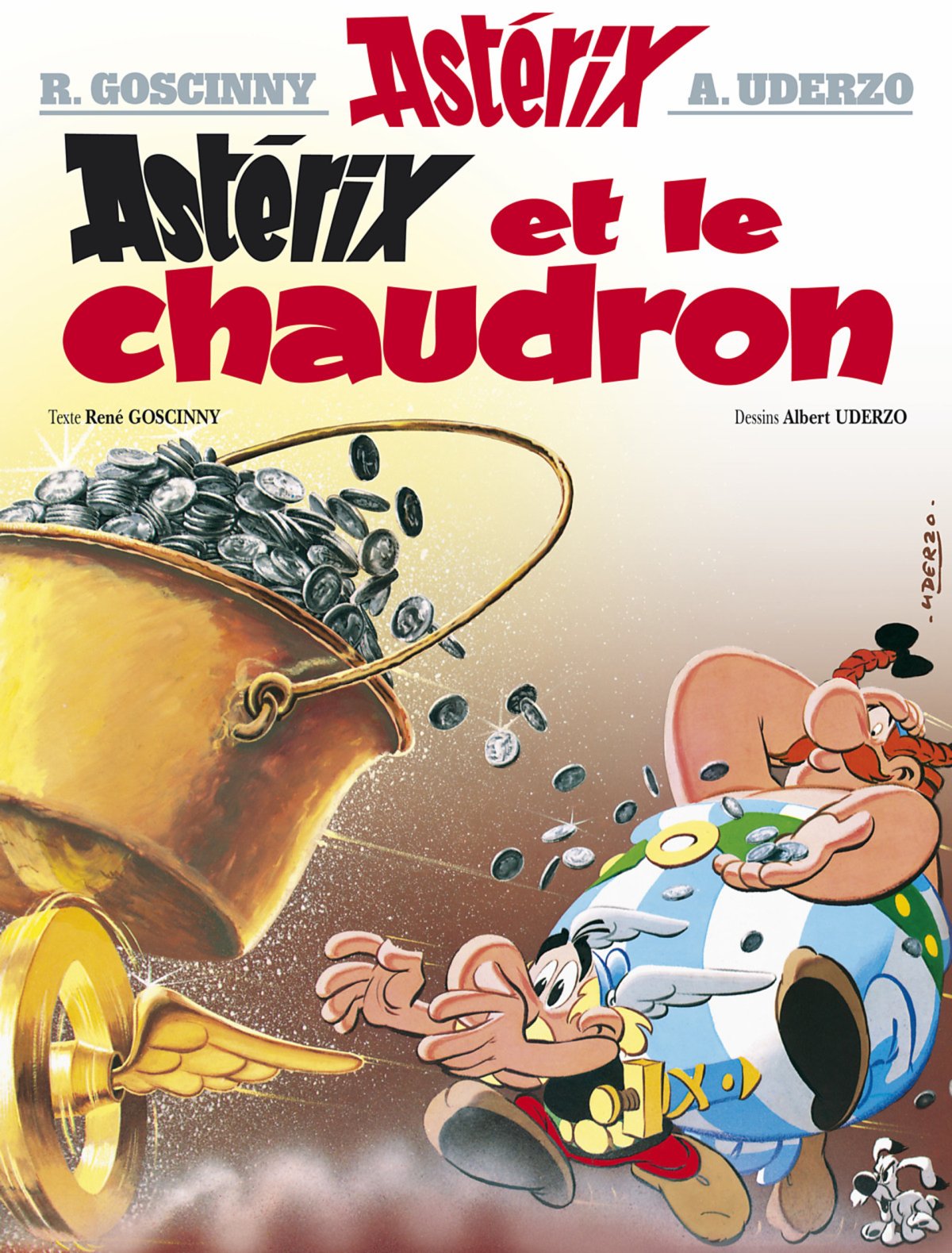 Astérix et le chaudron - Série Astérix par René Goscinny et Albert Uderzo - Couverture