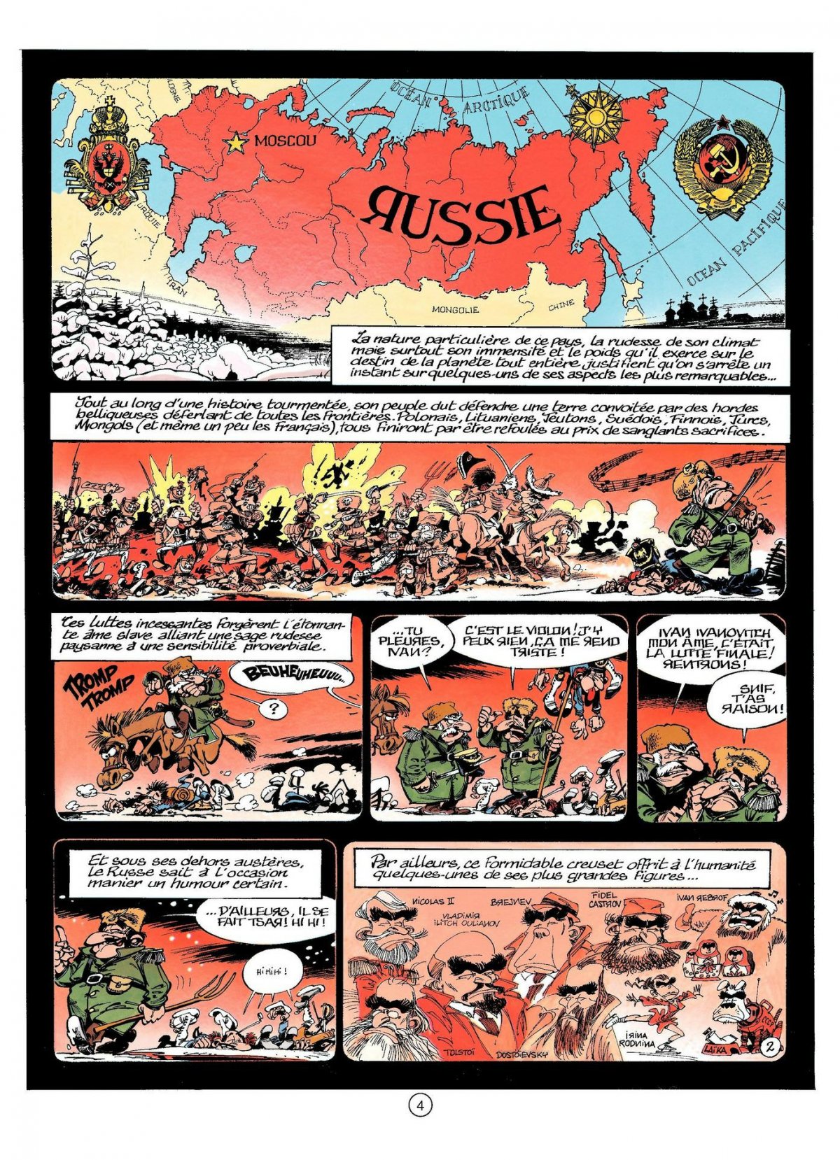 Spirou à Moscou - Extrait 1