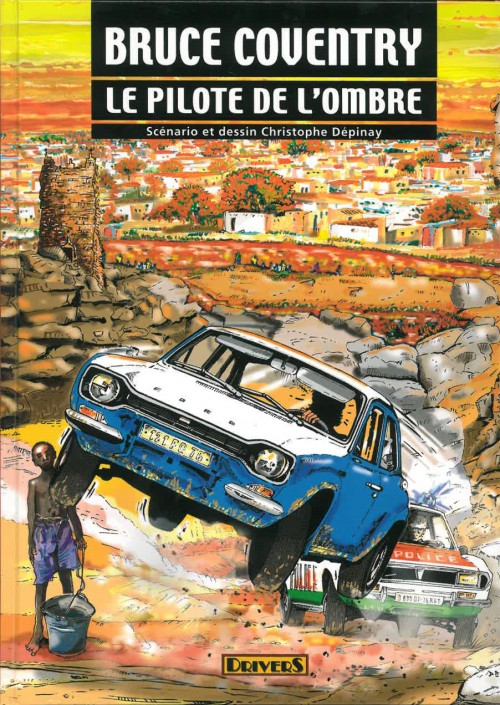 Pilote de l'ombre (Le) - Série Bruce Coventry par Christophe Dépinay - Couverture